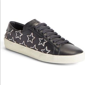 Saint Laurent Court Classic Star Sneakers